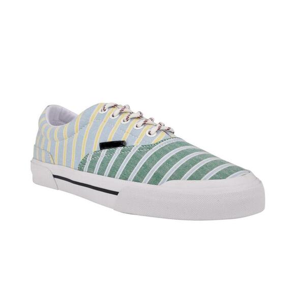 Tommy Hilfiger Other - Tommy Hilfiger Mens Pallet Sneakers Color-Multi Tex Stripe Size 10.5